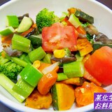 野菜たっぷり！彩り野菜サラダ☆